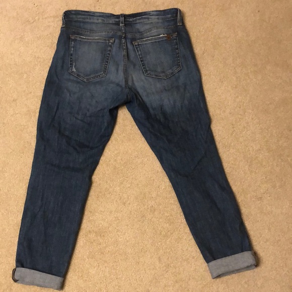 Joe’s jeans slim crop distressed boyfriend sz 27 - Picture 2 of 4